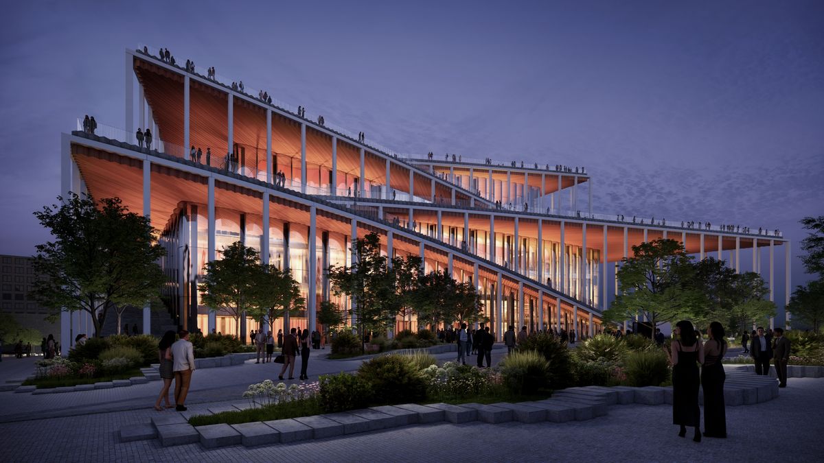 Podívejte se: Architekti odhalili podrobný návrh Vltavské filharmonie
